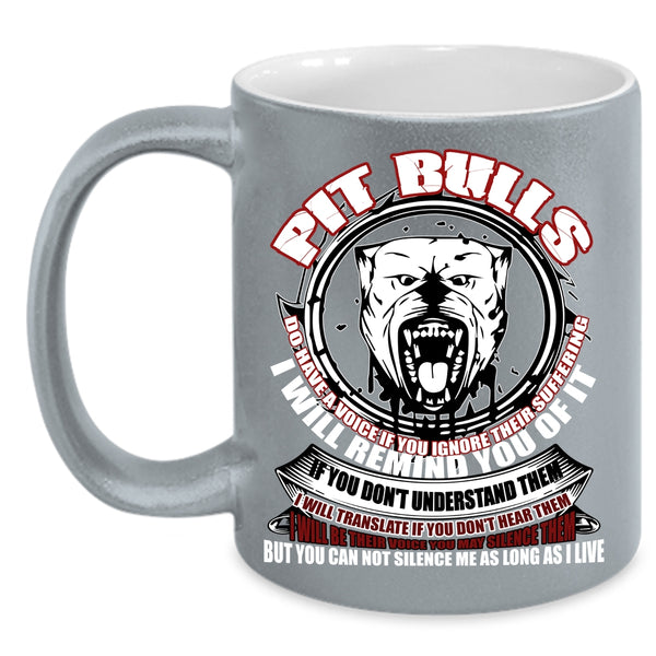 Pit Bulls Coffee Mug, Cool Gift For Pitbull Owner Coffee Cup