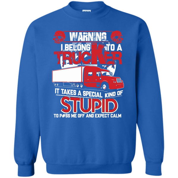 Trucker's Wife T Shirt, Coolest Trucker Sweatshirt