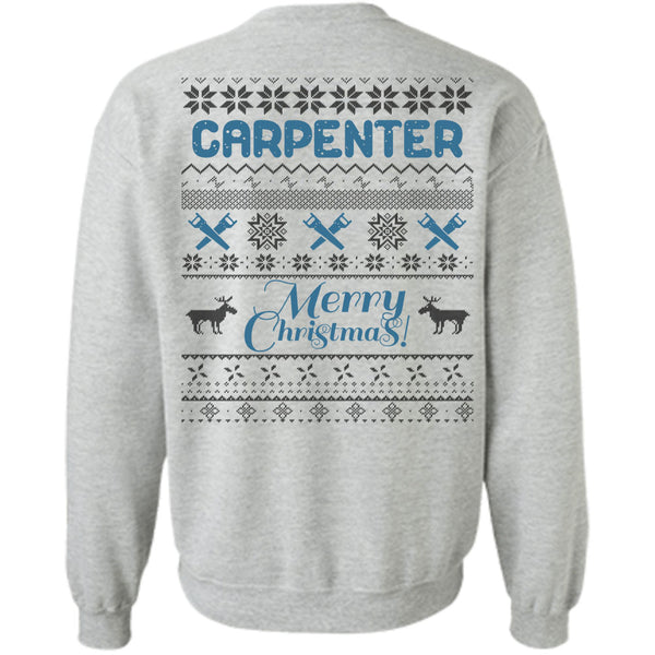 I Love Carpenter T Shirt, Carpenter Merry Christmas Sweatshirt