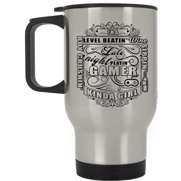Awesome Girls Travel Mug, I'm A Gamer Kinda Girl Mug