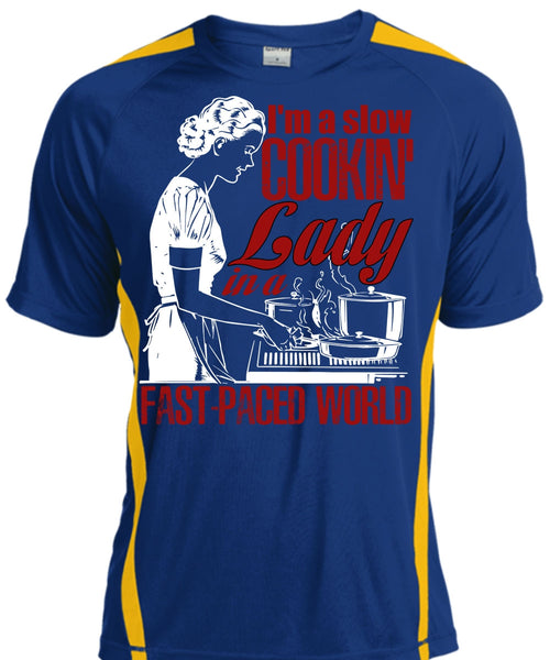 I'm A Slow Cooking Lady T Shirt, Being A Cooker T Shirt, Cool Shirt