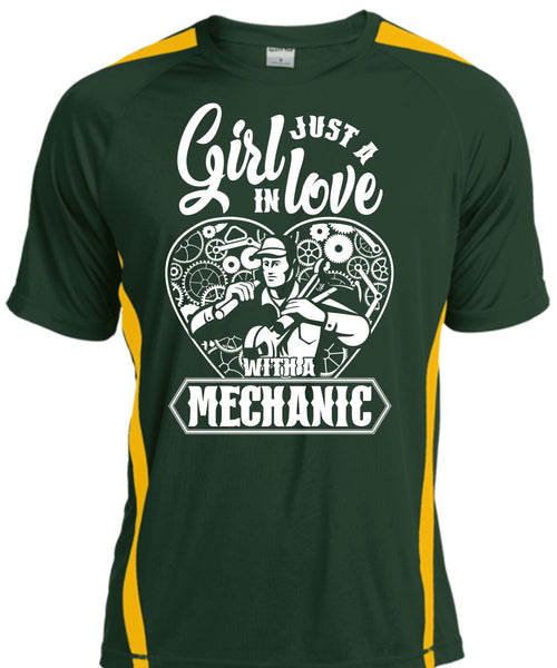 Just A Girl In Love With A Mechanic T Shirt, Being A Mechanic T Shirt, Cool Shirt
