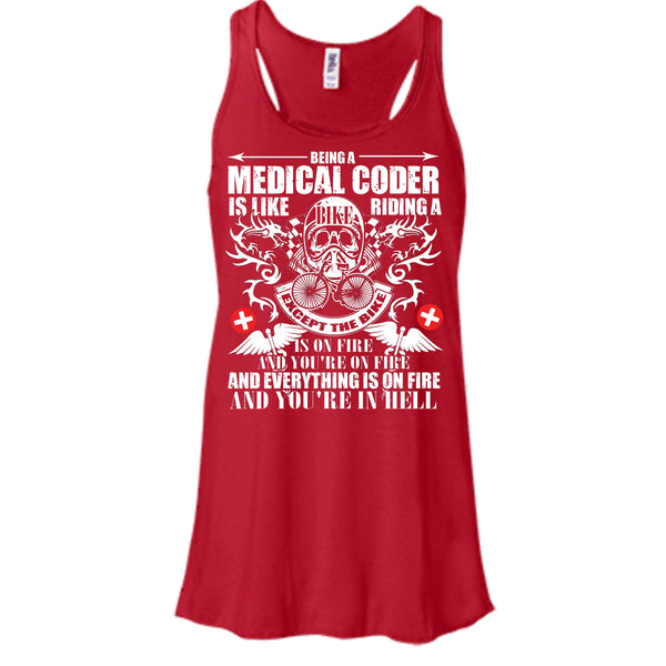 Being A Medical Coder T Shirt, Like Riding A Bike T Shirt, Cool T Shirt