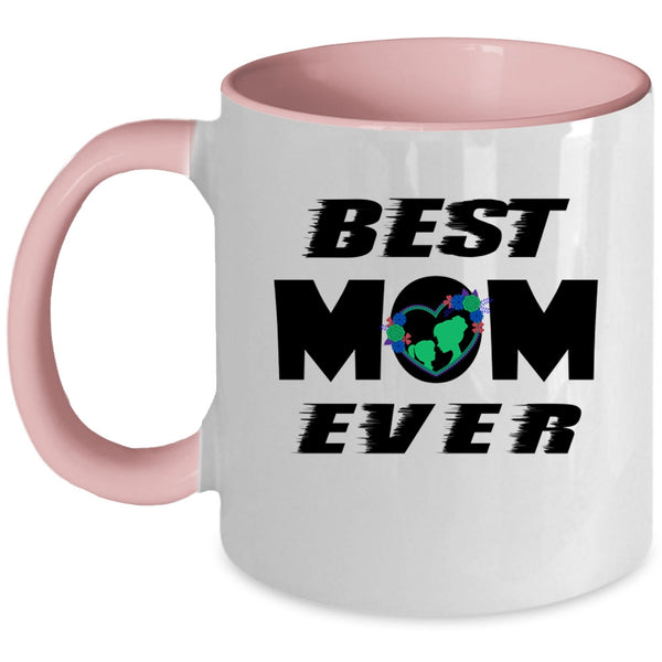 Awesome Mom Coffee Mug, What An Awesome Mom Looks Like Accent Mug