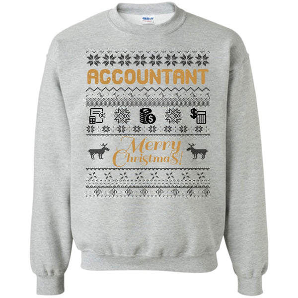 Gift For Merry Christmas T Shirt, Acoountant Merry Christmas Sweatshirt