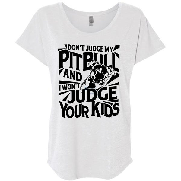 Don't Judge My Pit Bull T Shirt, I Love Dog T Shirt, Awesome T-Shirts