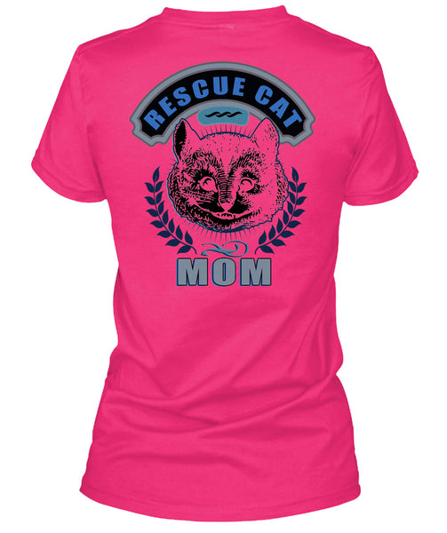 Rescue Cat Mom T Shirt, Being A Mother T Shirt