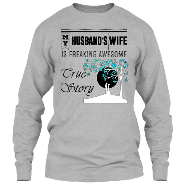 My Husband's Wife T Shirt, Coolest Wife T Shirt