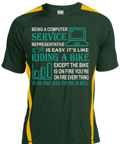 Being A Computer Service Representative Is Easy T Shirt, Job T Shirt