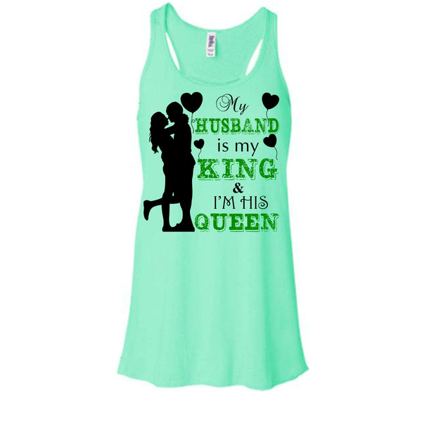 My Husband Is My King T Shirt, Gift For Wife T Shirt, Awesome t-shirts