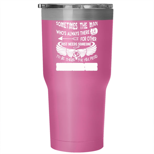 Proud Dispatcher Wife Tumbler 30 oz Stainless Steel, Cute Gift For My Wife Travel Mug