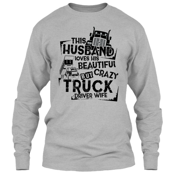 This Husband T Shirt, Coolest Trucker Husband T Shirt
