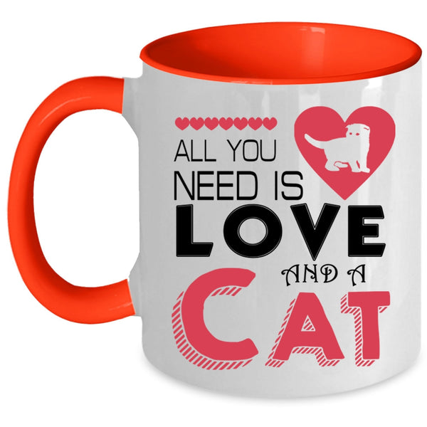 All You Need Is Love And A Cat Mug, I Love My Pets Cup