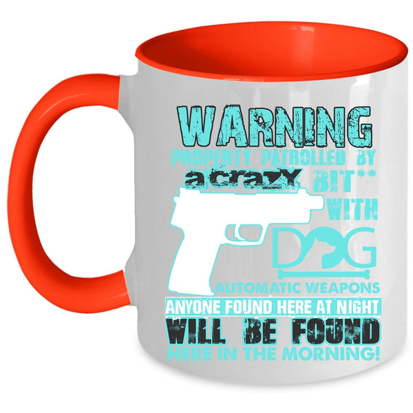 Cool Gift For Dog Owner Coffee Mug, Crazy Dog Accent Mug