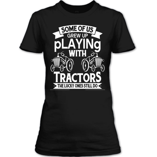 I'm A Farmer T Shirt, Playing With Tractors T Shirt