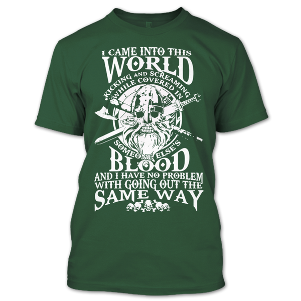 A black t-shirt with the shopify logo