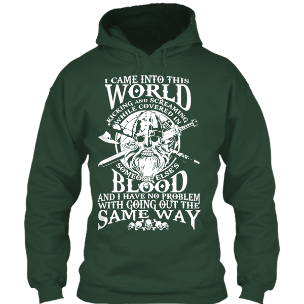 A black t-shirt with the shopify logo