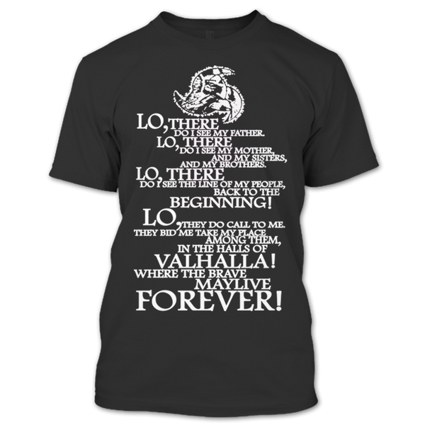 A black t-shirt with the shopify logo