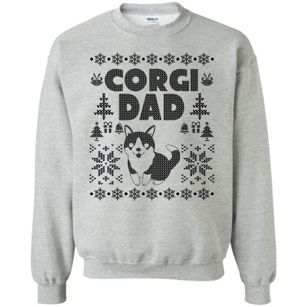 Gift For Merry Christmas T Shirt, Corgi Dad Sweatshirt