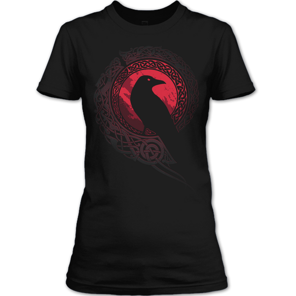 A black t-shirt with the shopify logo