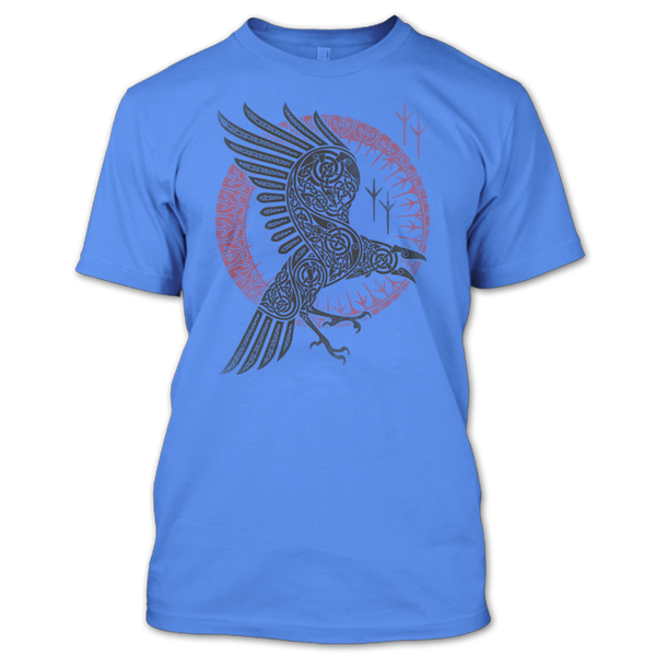 A black t-shirt with the shopify logo