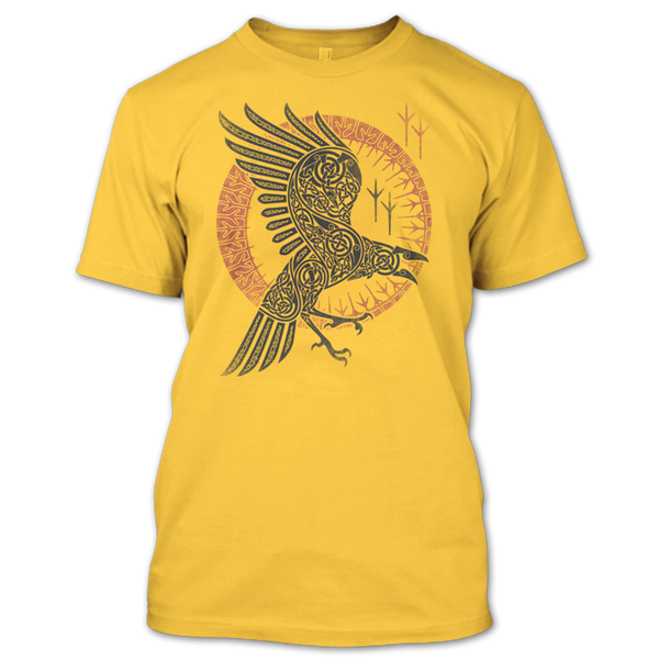 A black t-shirt with the shopify logo