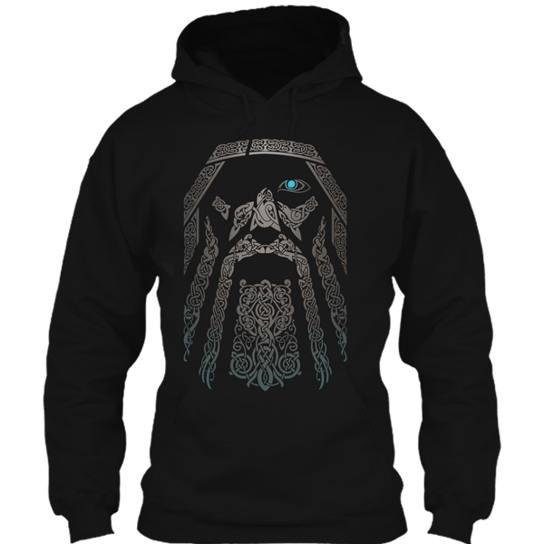 A black t-shirt with the shopify logo