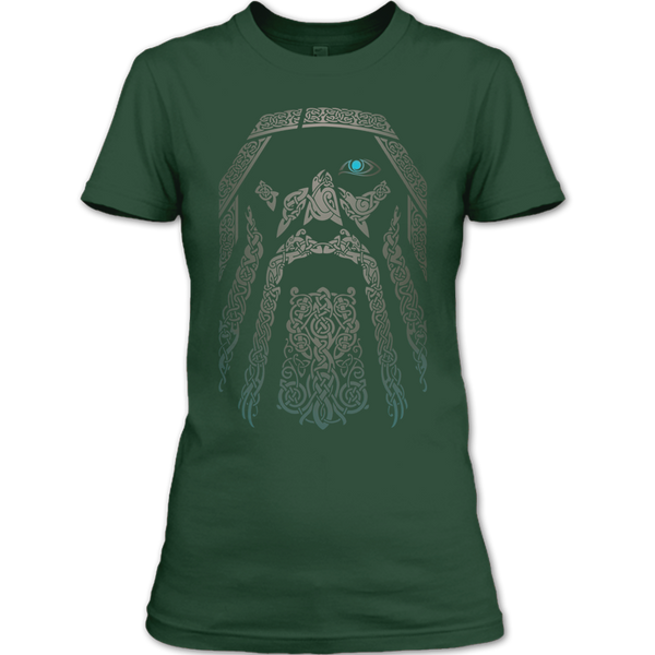 A black t-shirt with the shopify logo