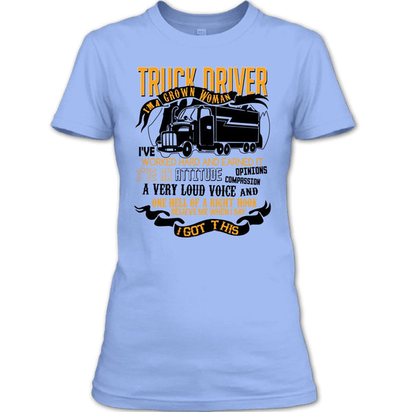 Trucker Driver T Shirt, Coolest Truck Driver T Shirt