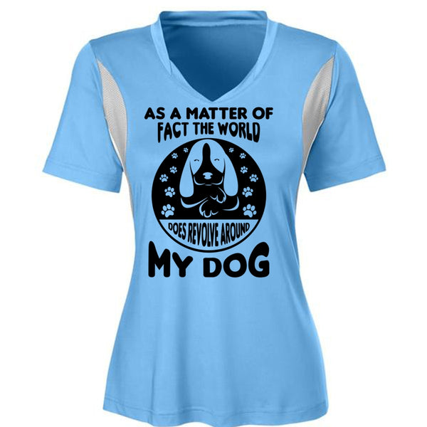As A Matter Of Fact The World Does Revolve Around My Dog T Shirt, Favorite T Shirt