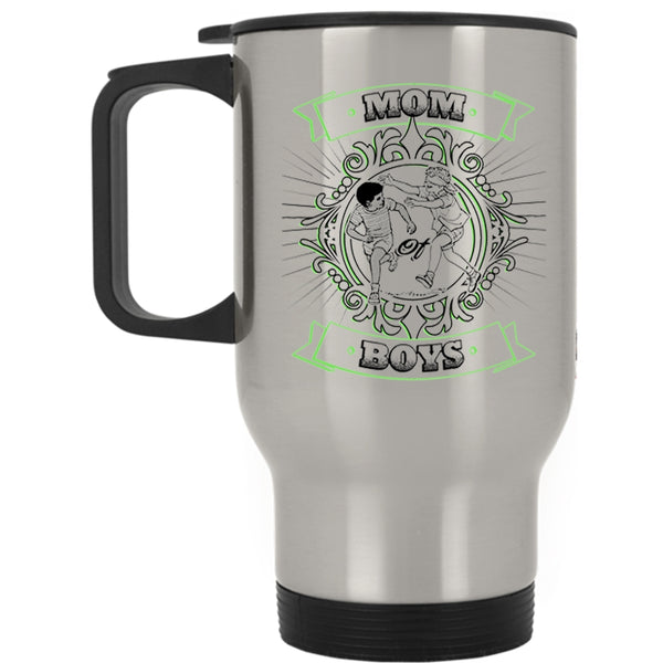 Mother And Sons Travel Mug, Mom Of Boys Mug
