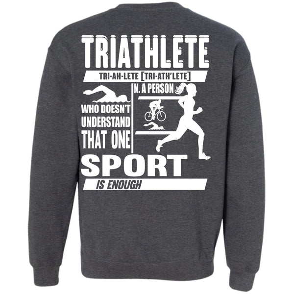 Sport Is Enough T Shirt, I Love Running Sweatshirt