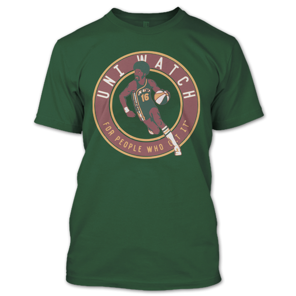 A black t-shirt with the shopify logo