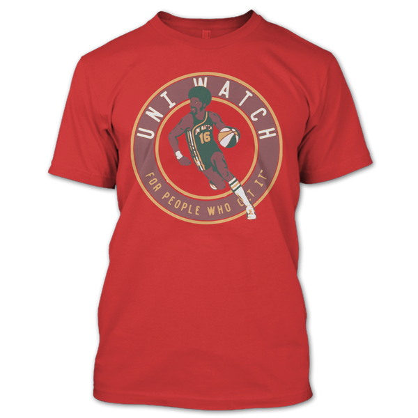 A black t-shirt with the shopify logo