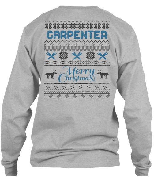 Carpenter Merry Christmas T Shirt, I Love Carpenter T Shirt