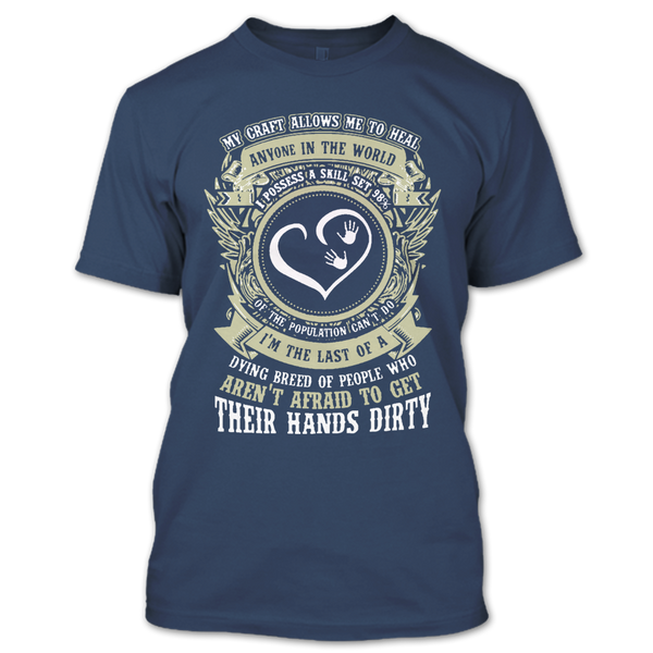 A black t-shirt with the shopify logo