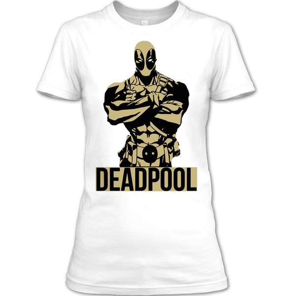 A black t-shirt with the shopify logo