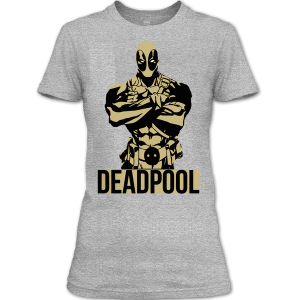 A black t-shirt with the shopify logo