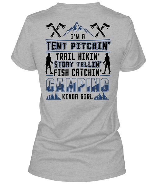 Camping Kinda Girl T Shirt, I Love Camping T Shirt