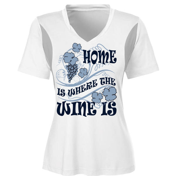 Home Is Where The Wine Is T Shirt, I Love Wine T Shirt, Awesome T-Shirts
