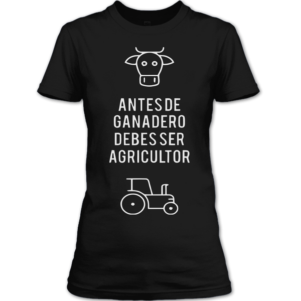 A black t-shirt with the shopify logo