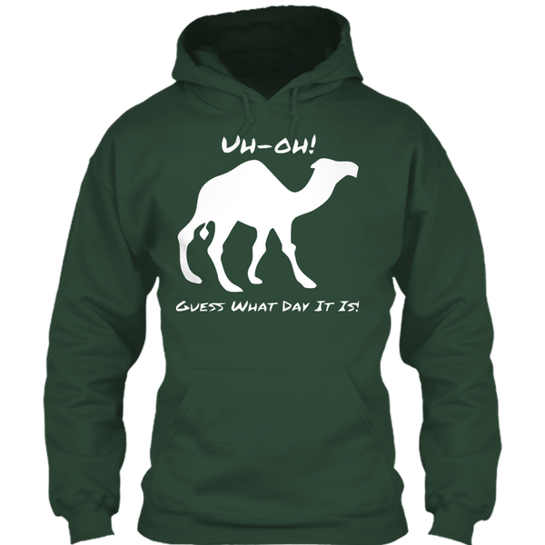 A black t-shirt with the shopify logo