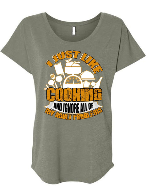 A black t-shirt with the shopify logo