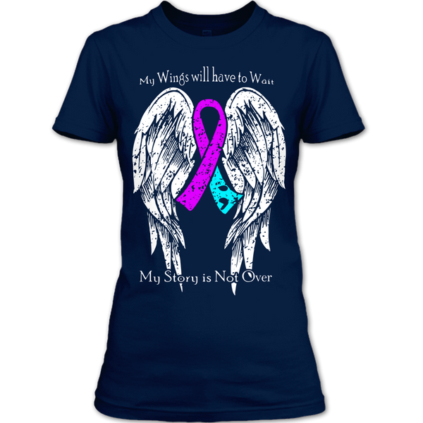 A black t-shirt with the shopify logo