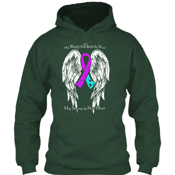 A black t-shirt with the shopify logo