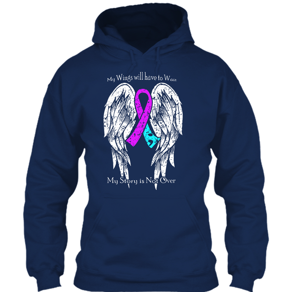 A black t-shirt with the shopify logo