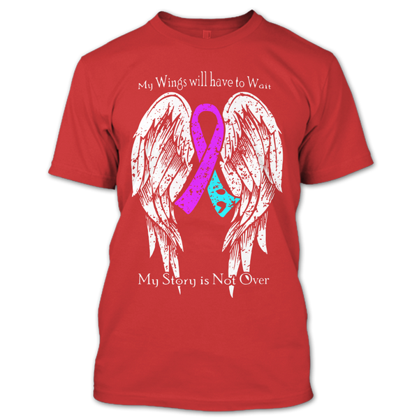 A black t-shirt with the shopify logo