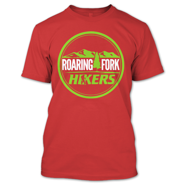 A black t-shirt with the shopify logo