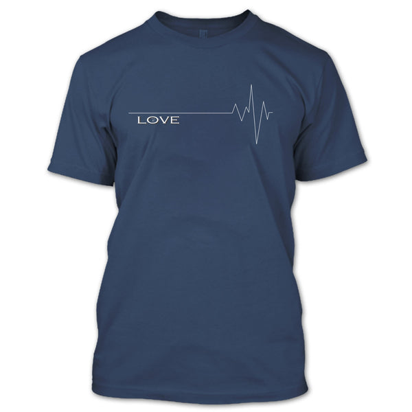 I Love My Dog T Shirt, Dog Heartbeat T Shirt
