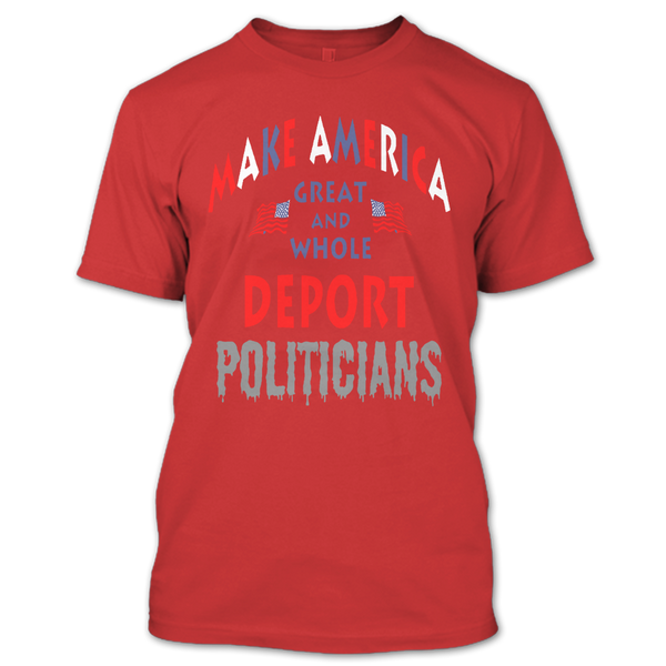 A black t-shirt with the shopify logo